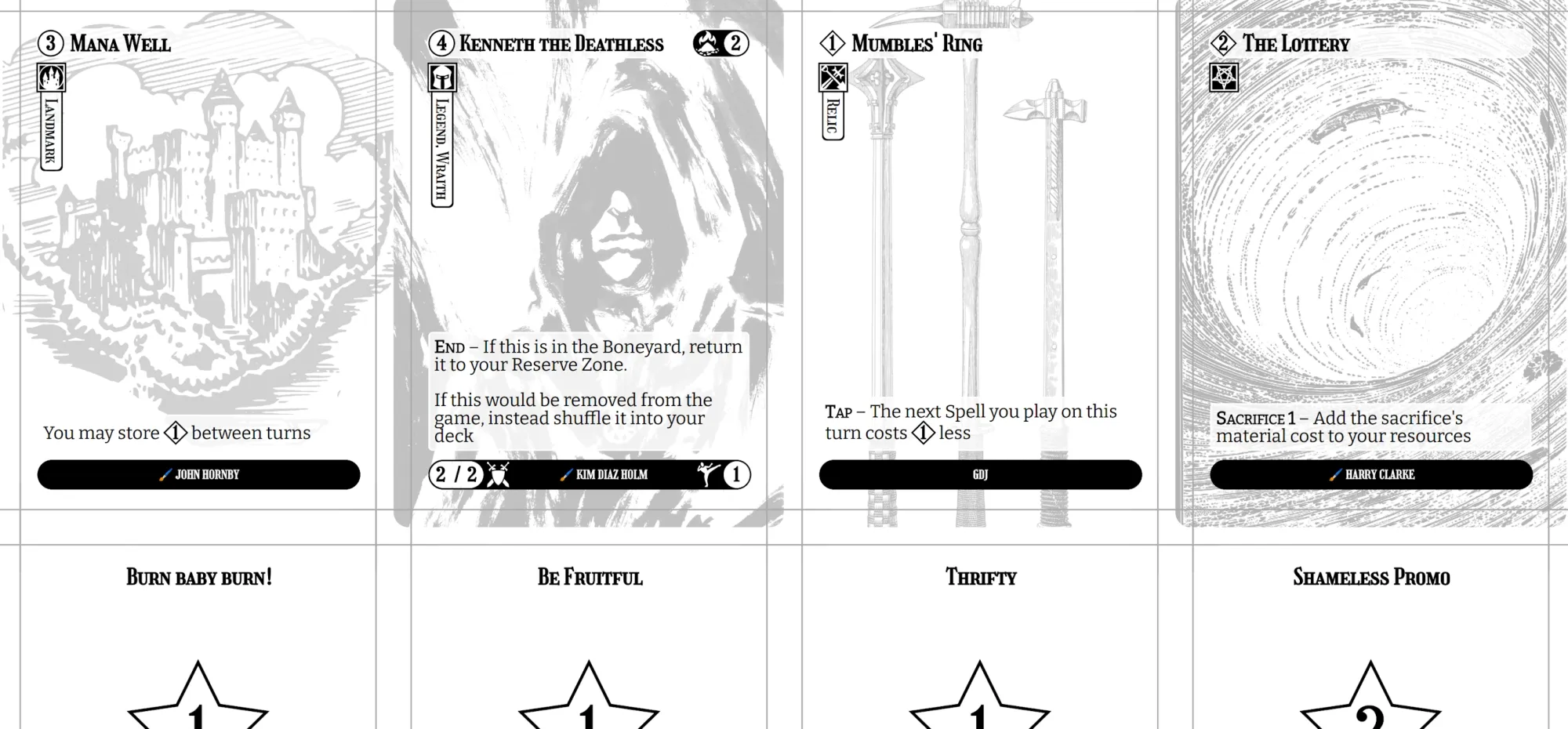 Features art from Kiam Diaz Holm